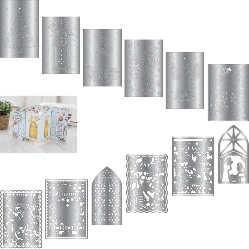 Nativity Scene Everyday Tags Cutting Dies Scrapbook Diary Decoration Stencil Embossing Template DIY Greeting Card Handmade 2026