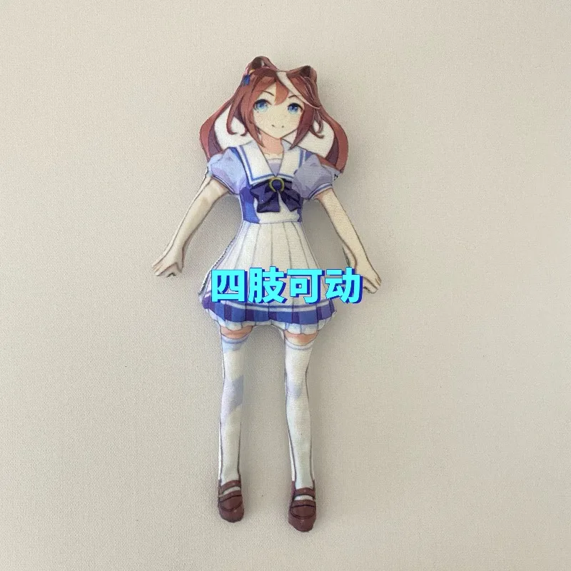 23cm Game Tokai Teio Agnes Tachyon Gold Ship Oguri Cap Plush Doll Anime Soft Figure Stuffed Cosplay Toy for Gift