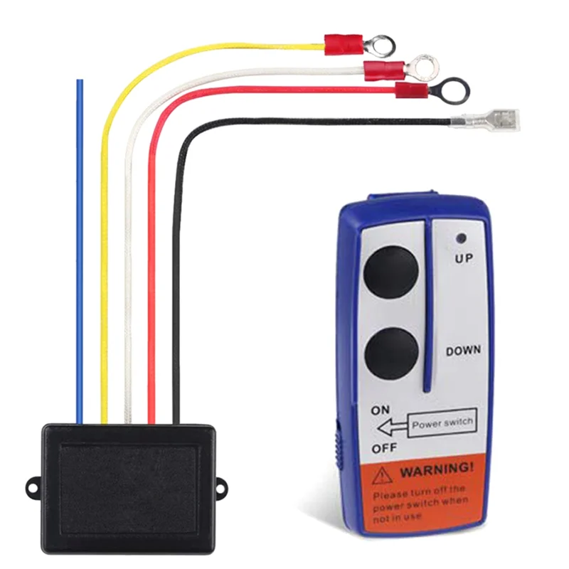 

For Jeep Off-Road ATV 12V Universal Wireless Handset Switch Controller Electric Winch Remote Control System