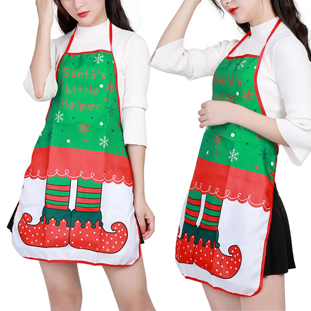 

Christmas Apron Decoration Decorative Aprons for Women Funny Decorations Party Women's