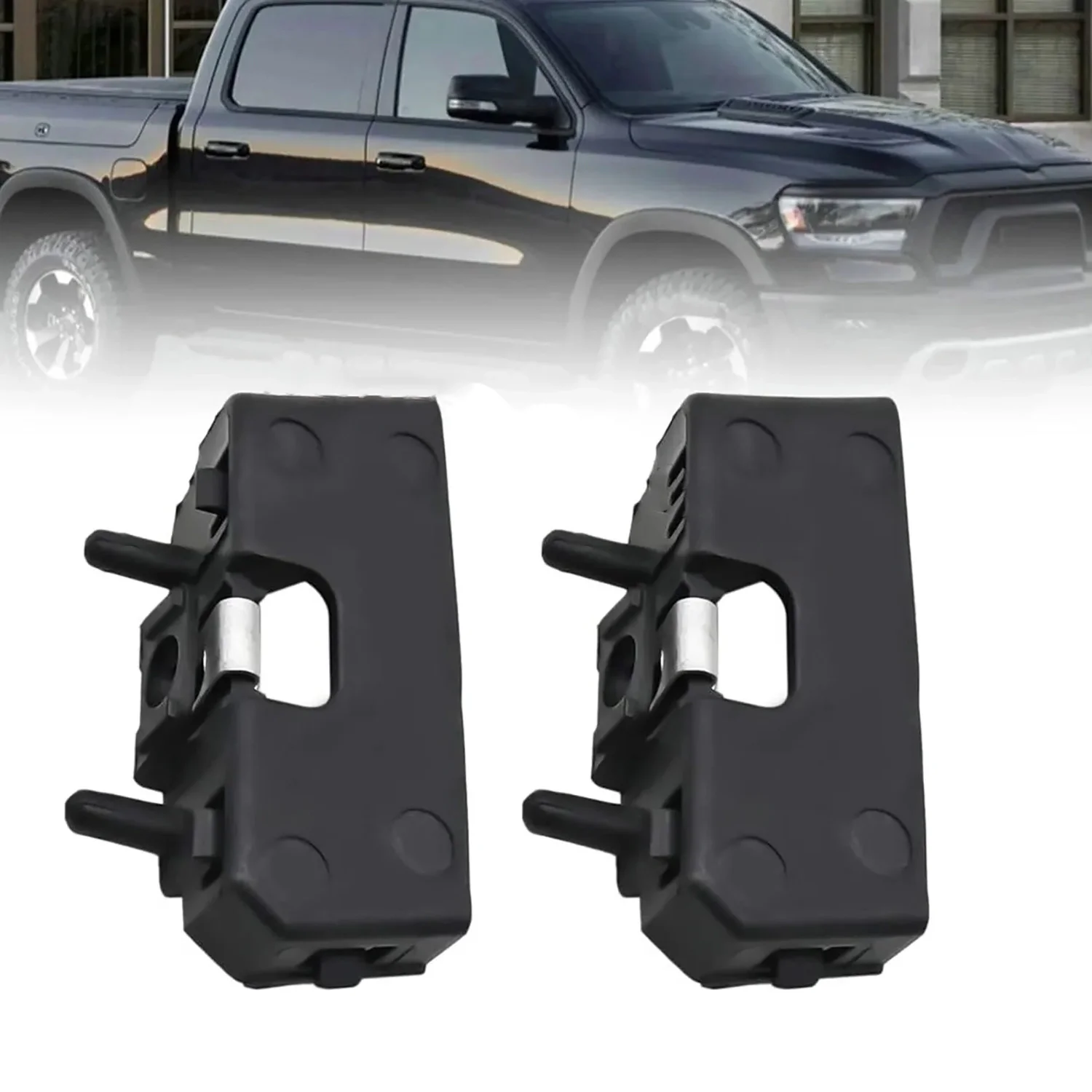 2Pcs Front Bumper Upper Outer Support Bracket 55277480AD 55277481AD For Dodge Ram 1500 2009-2020   Bumpers Bracket Exterior Part