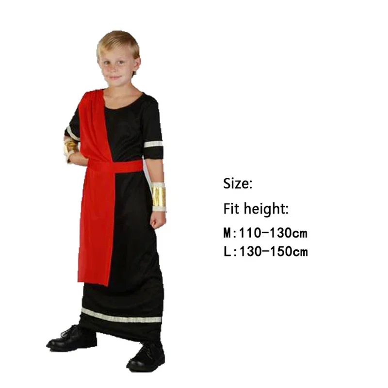 Costumes Grec Myenson Dieu Z192.pour Enfants, César pour Enfants, Carnaval Cosplay, Parade de Pourim, Py Play, montrant la Robe de Soirée, Garçons et Bol