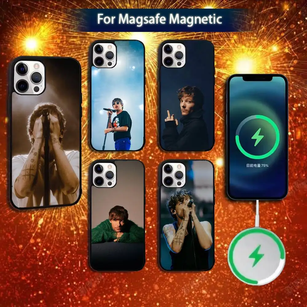 

Louis William Tomlinson Phone Case For iPhone 16e,16,15,14,13,12,11,Plus,Pro,Max,Mini Magsafe Magnetic Wireless Charging