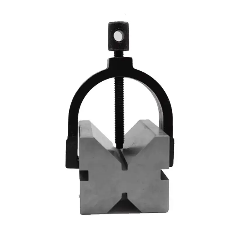 A98E-New High Precision V Block Clamp Set V Block Clamp Set Clamp Measuring Instrument V30