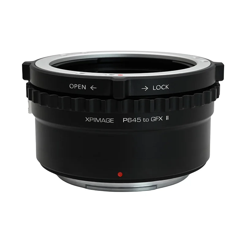 

XPimage P645-GFX Manual Focus Lens Lock Adapter for Pentax 645 6x4.5 Lens to Fujifilm GFX Mount Camera GFX100S/GFX100II/100/50S