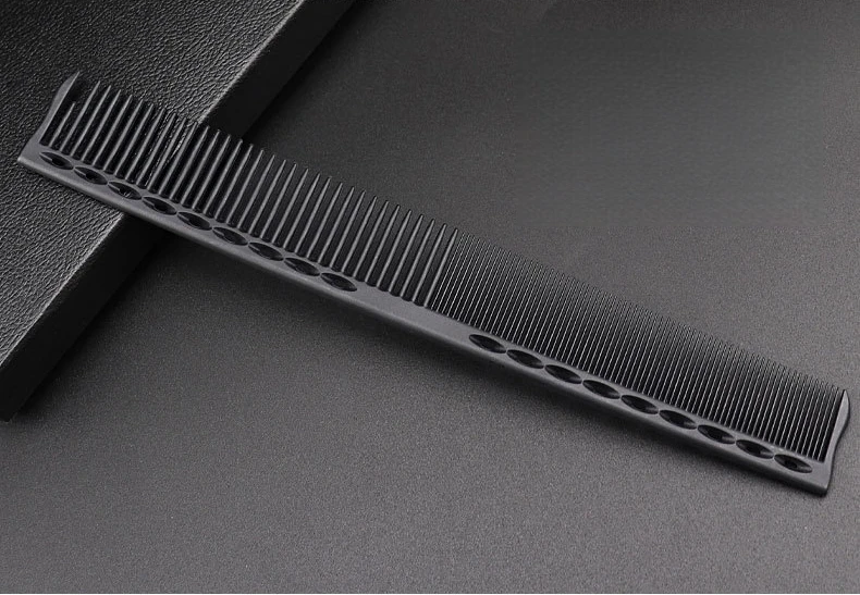 Carbon Faser Haar Schneiden Kamm Coiffeur Professionelle Barber Kämme Hohe Temperatur Widerstand Friseur Friseur Pinsel – Detail 22