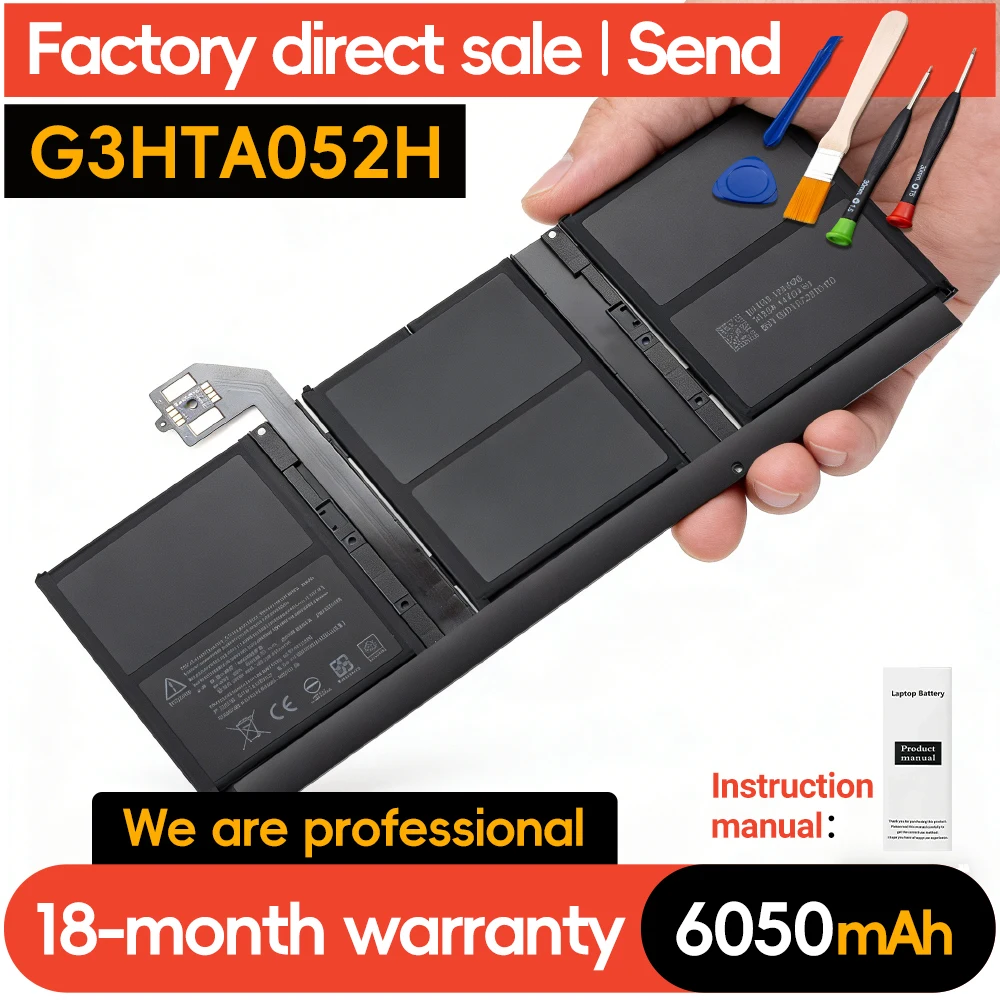 

SUOZHAN Short Cable G3HTA052H DYNT02 G3HTA057 G3HTA058 Battery For Microsoft Surface Laptop3,Laptop 4,13.5",15Inch 1867 1868