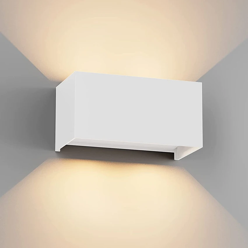 24w Led Up and Down Wall Light Light Beam Adjustable Waterproof Wall Sconce AC90-260V AU12