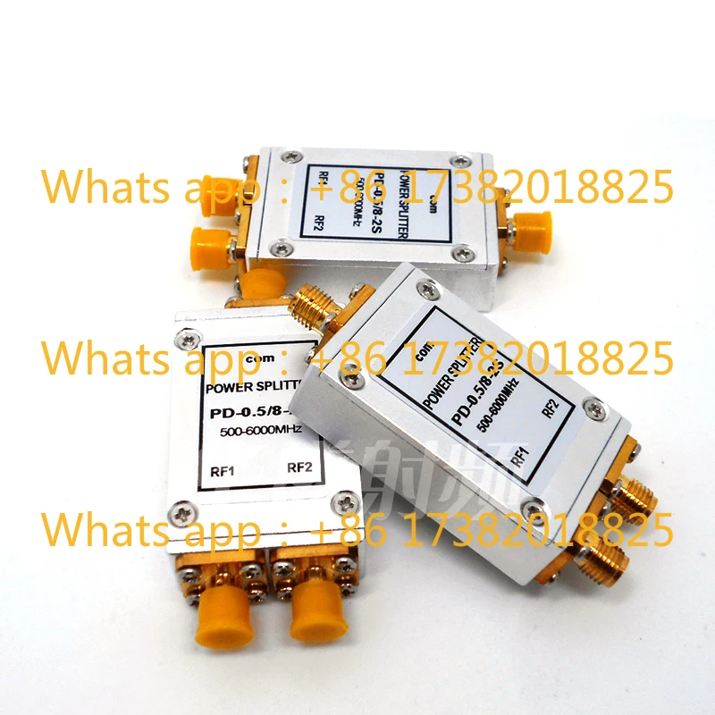 

1pcs one-two splitter, WIFI, GPS two-power splitter, RF power splitter 500-6000MHz