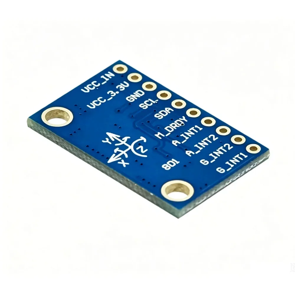 9-Axis IMU Sensor Module 10DOF with BMP180 Barometer Gyroscope Accelerometer Magnetometer I2C 3-5V for Arduino Flight Controller