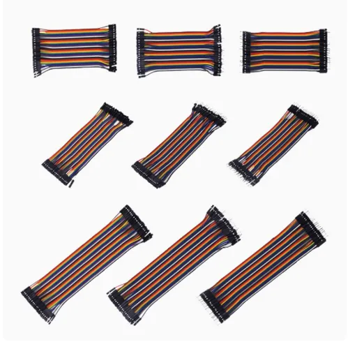 10PIN 20PIN línea Dupont 10cm 15cm 20cm macho a hembra + hembra a hembra y macho a hembra puente Cable Dupont