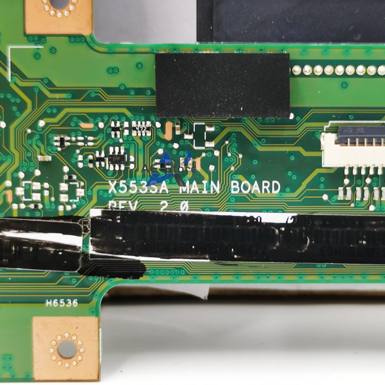 Voor ASUS X503S F553S X503SA F553SA F503S F503SA P553SA D553SA A553SA X553S 60NB0AC0 D553S Laptop Moederbord X553SA Moederbord