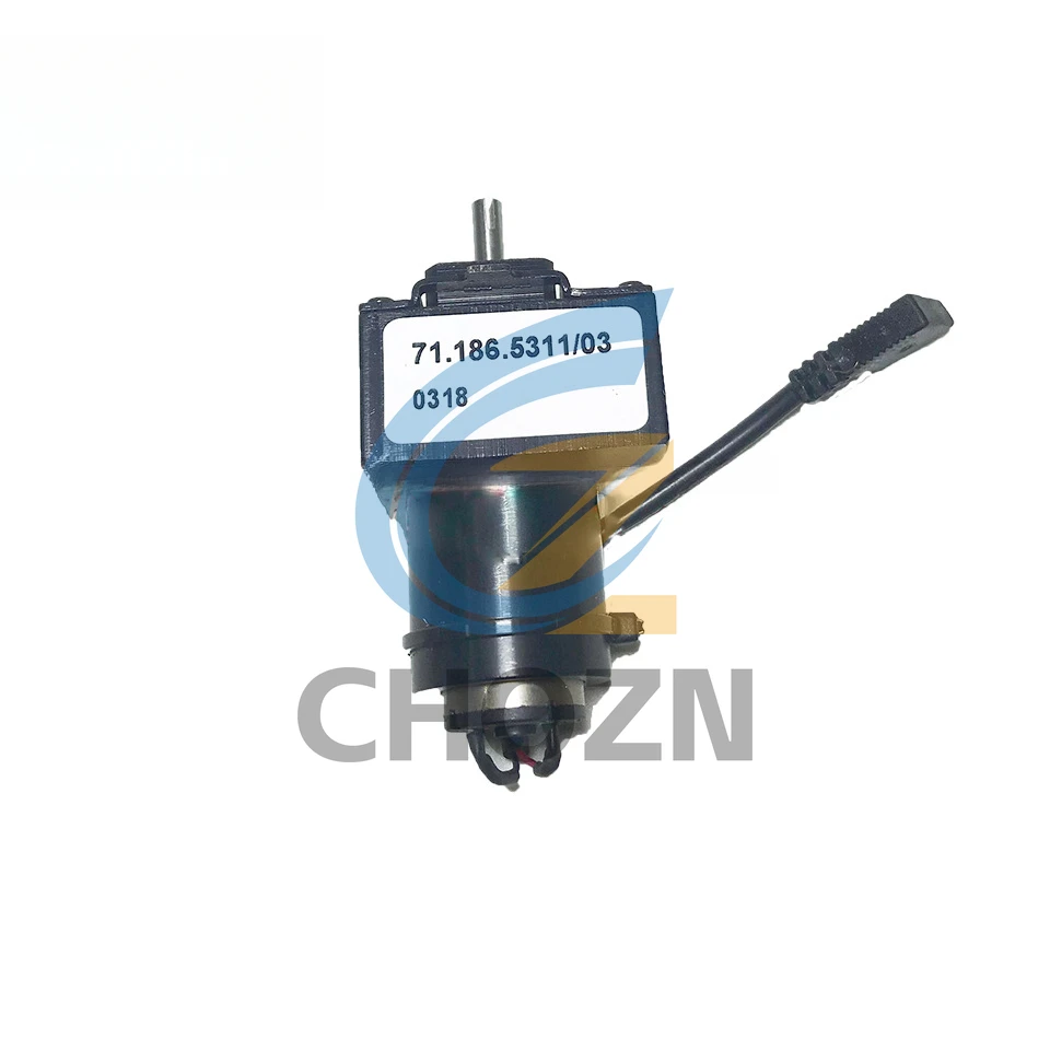 

Аксессуары для печатных машин Heidelberg MO SM/CD, старая модель, двигатель для чернильной кастрюли, новый двигатель 71.186.5311, запасные части Heidelberg