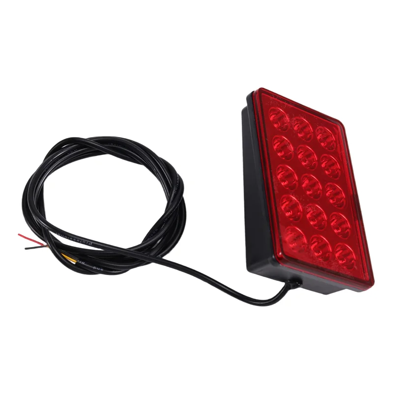 

X39A-LED Brake Light For BMW For Benz For 12V Car Rear Diffuser Spoiler Bumper Cover Pilot Lamp Body Kit Accessory