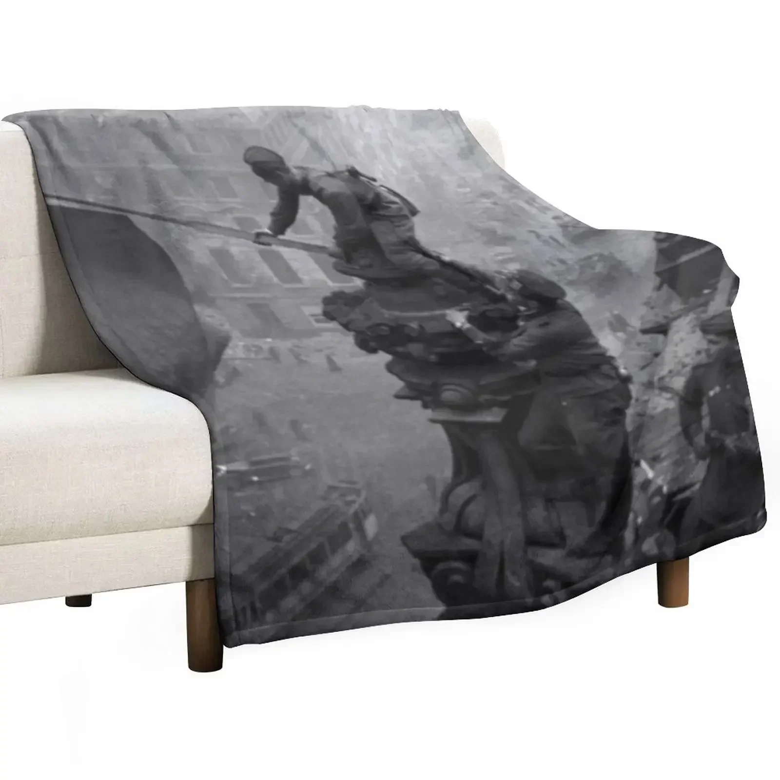 Capture of the Reichstag Throw Blanket Flannels Luxury St Thin Blankets