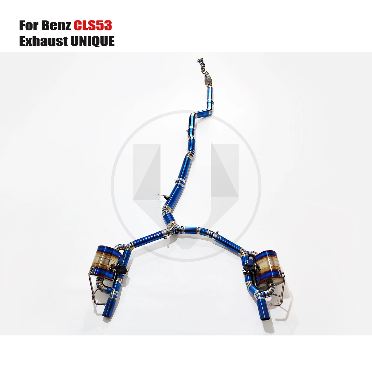 

UNIQUE Designs 2019+Benz CLS53 3.0T High Performance Titanium Valve Exhaust System Customizable Exhaust Pipe for Cars