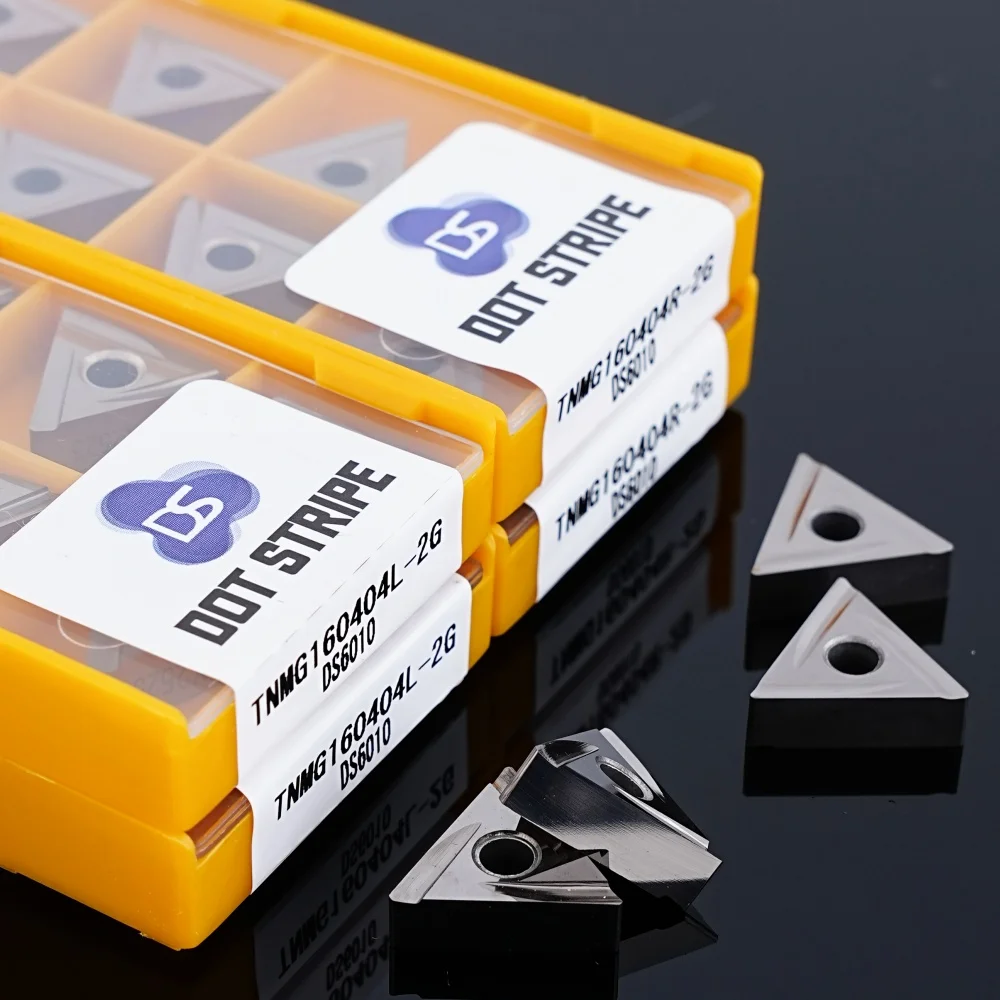 TNMG160404R-2G TNMG160404L تحول أداة TNMG R/L CNC سيرميت الصف كربيد إدراج طحن تحولت شفرات استخدام MTGNR/MTGNL