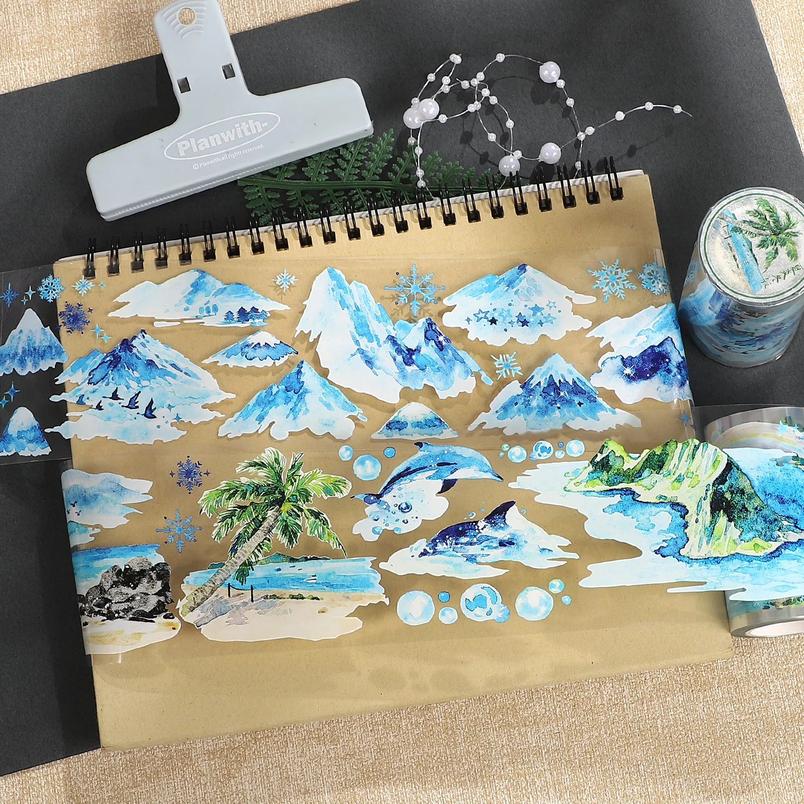 70mm-6m-vintage-mountain-tree-landscape-landscape-pet-tape-creative-diy-journal-material-collage-scrapbooking-stationery