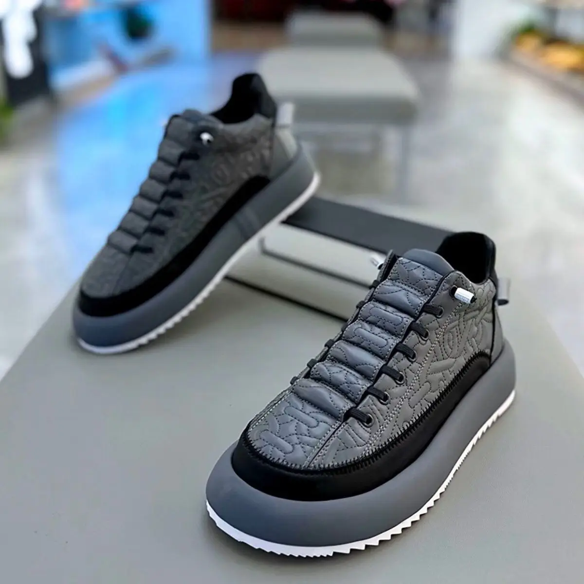 Leather Shoes for Men Luxury Sneakers Casual Shoes for Men Fashion Shoes Men Italiano Casuales Office 2024 Zapatillas De Hombre