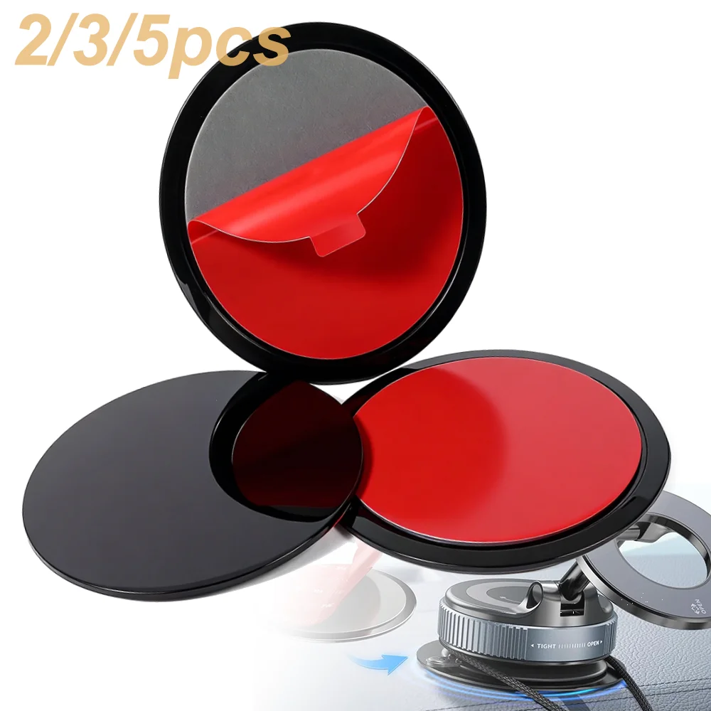 سيارة شفط كأس لاصق ملصق القرص وسادة قاعدة ل GPS المحمول حامل جوّال بلاستيكي حامل المغناطيسي حامل جبل الحرة حلقة مغناطيسية معدنية #1