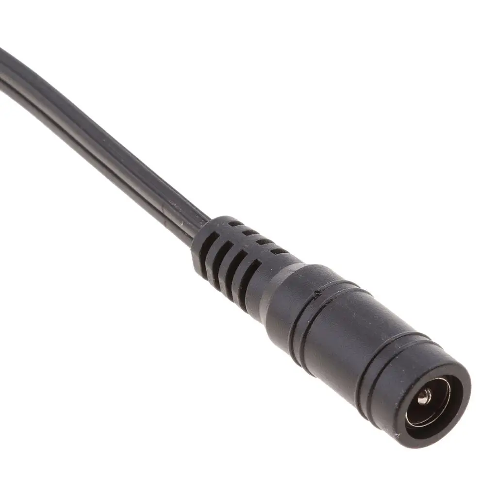 SAE Connection To DC Motorcycle Heat Clothing Adapter Black