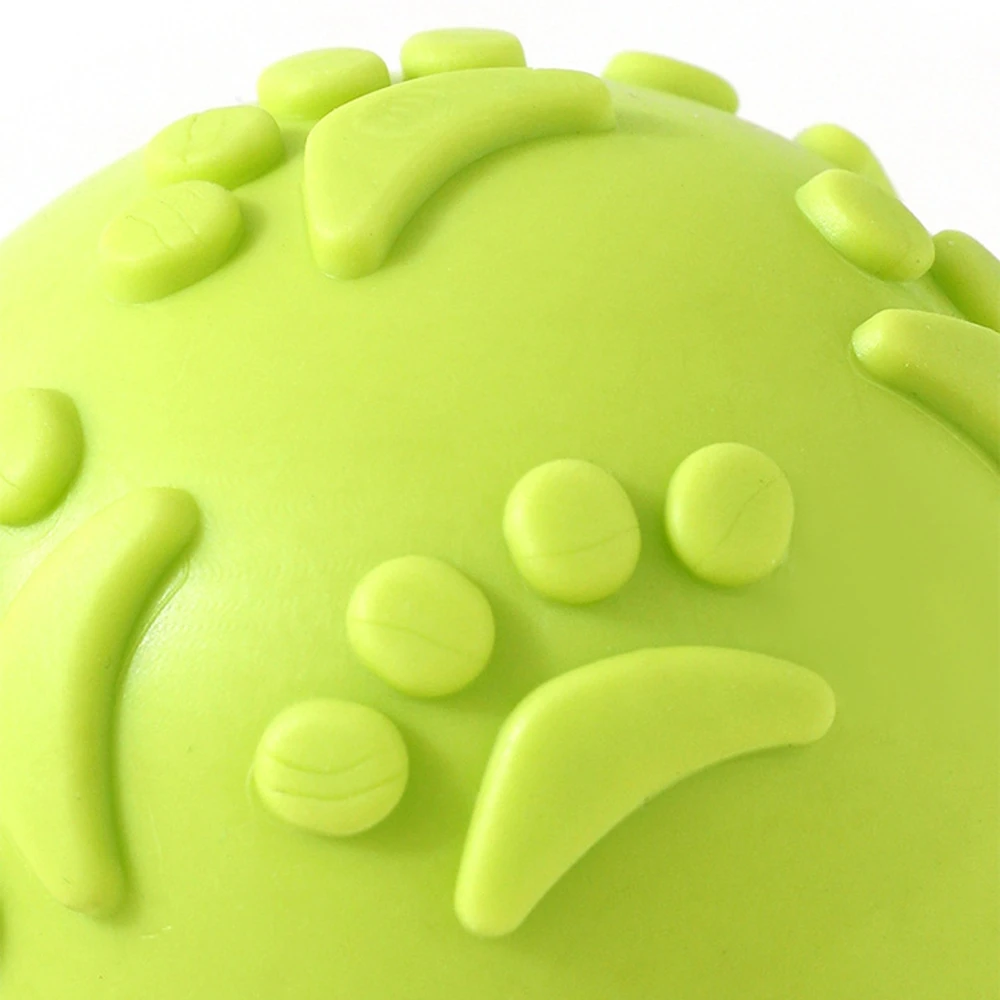 Durable Dog Chewing Squeak Toy Ball Outdoor Throwing Dog Recovery Training Pet Supplies - Image 5