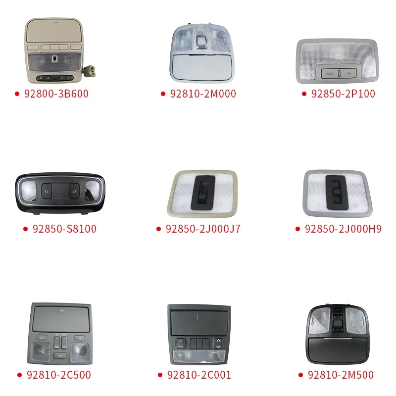 

Excellent Quality Car Ceiling Reading Light Sunroof Switch Map Reading Light With Glasses case Suitable for Kia