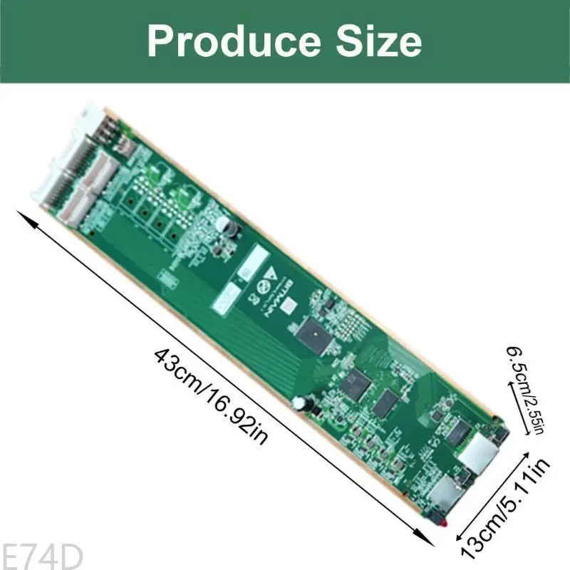 

E74D 63550012 Water Cooling Mining Machine Control Panel Adapter For S19