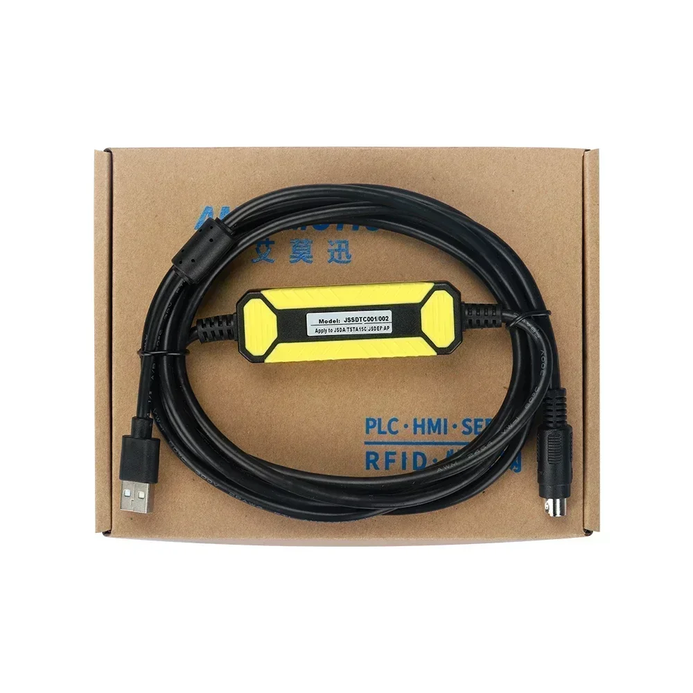 JSSDTC001/002 For TECO Servo Drive JSDE/A Programming Cable Download Debugging Data Line JSSDTC001 JSSDT002