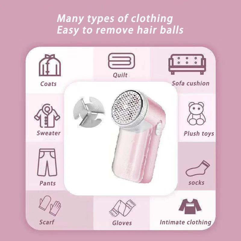 USB Lint Remover Mini เสื้อผ้าแบบพกพาผมลูกบอล Trimmer ไฟฟ้าผ้า Fuzz มีดโกนหนวดกำจัดขน Fuzz เม็ด Trimmer