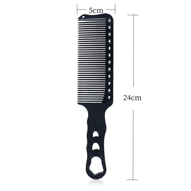 1Pc Men\'s Hair Cutting Comb Anti-slip Anti-static Hairstylist Trimming Hair Comb Barber Shop Pro Hairdressing Hairbrush Y0724
