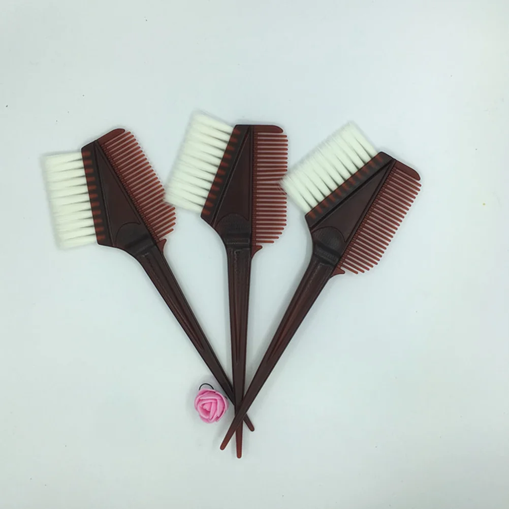 

5 Pcs Salon Hair Coloring Combs Dye Applicator Brush Tint Hairdressing Kit Bowl Quartz