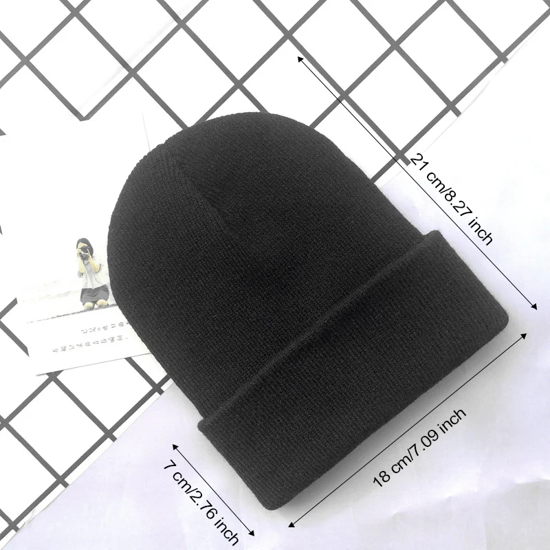 Gabby Poppenhuis Gebreide Muts voor Kinderen Cartoon Brief Meisjes Roze Gebreide Muts Kawaii Caps Decoratie Skullies Mutsen Kids Gift