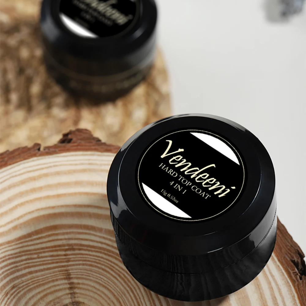 벤디니 4 in 1 멀티펑션 탑 코트 젤 네일 폴리쉬 UV 연장 젤 빌더 강화 리플 라인 네일 라인스톤 글루 15g