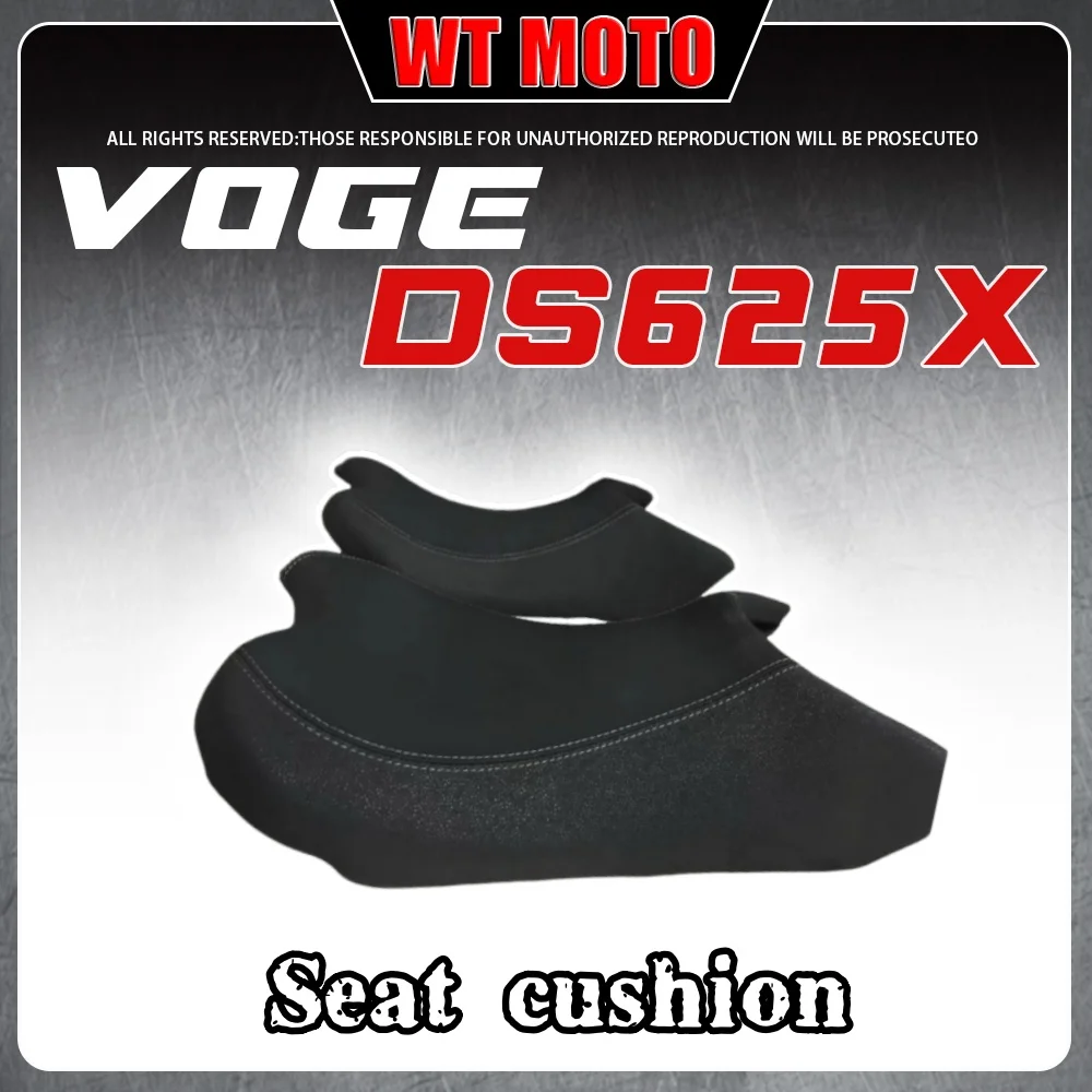 

For VOGE DS625X, the front seat cushion is thickened and has a lowered seat height, comfortable and waterproof