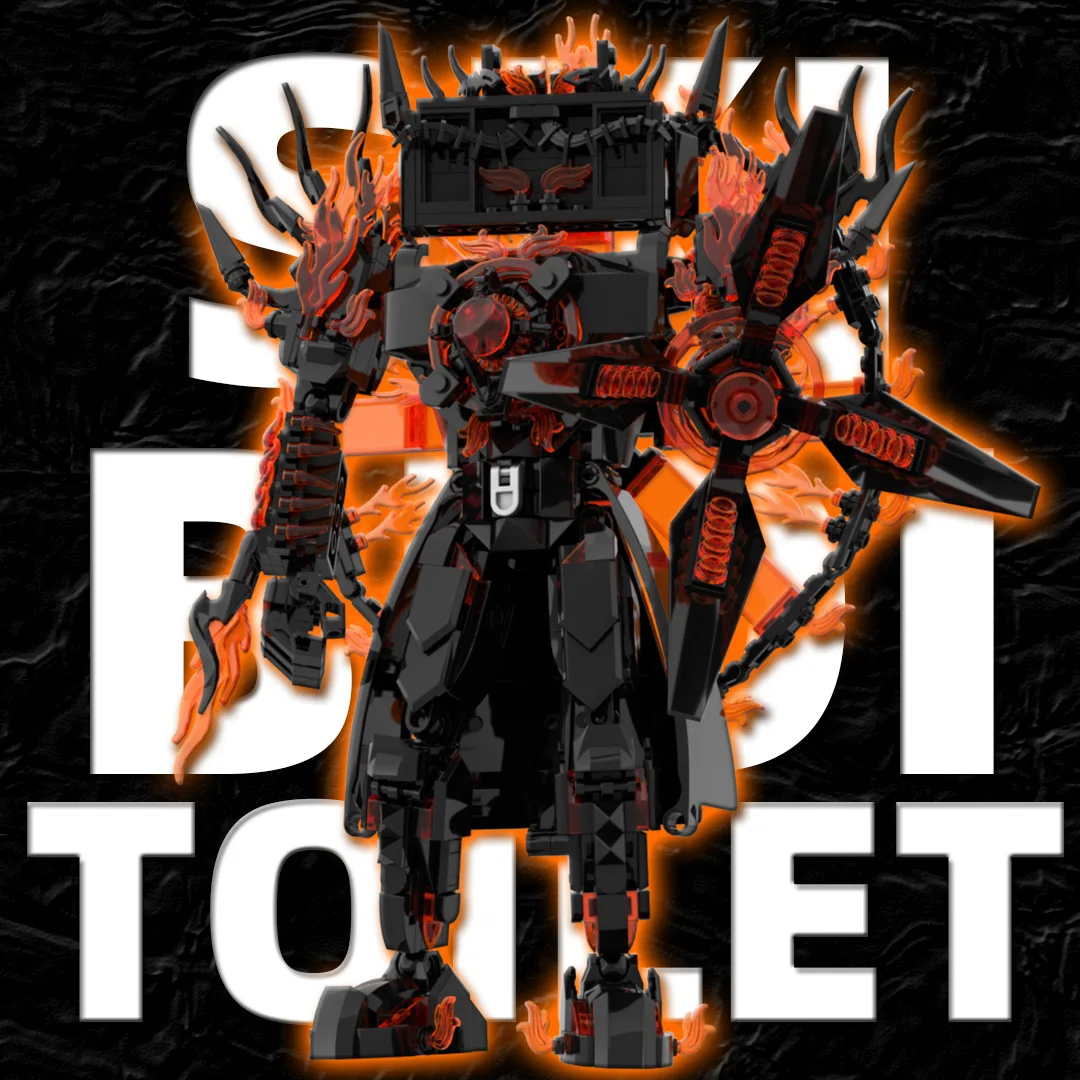 

2026 New Skibidi Toilet Doomsday Titan Flame Watcher Queen of CPU Clock Emperor Champion Doll Model Kids Birthday Halloween Gift