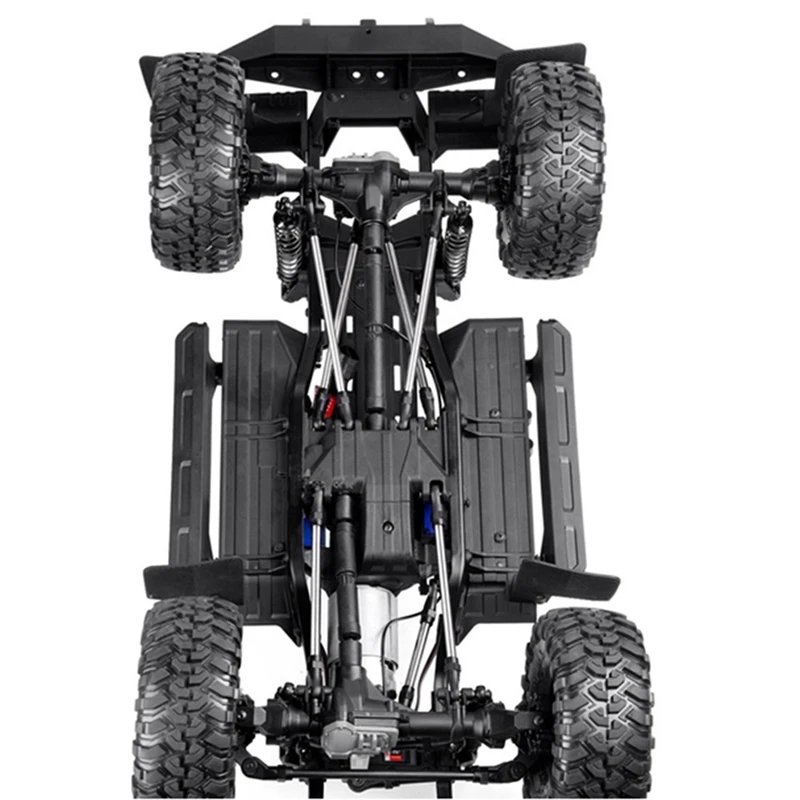 8 pièces pour Trx4 châssis en acier inoxydable plus récent pour 1/10 RC piste Traxxas Trx-4 324 empattement cadre