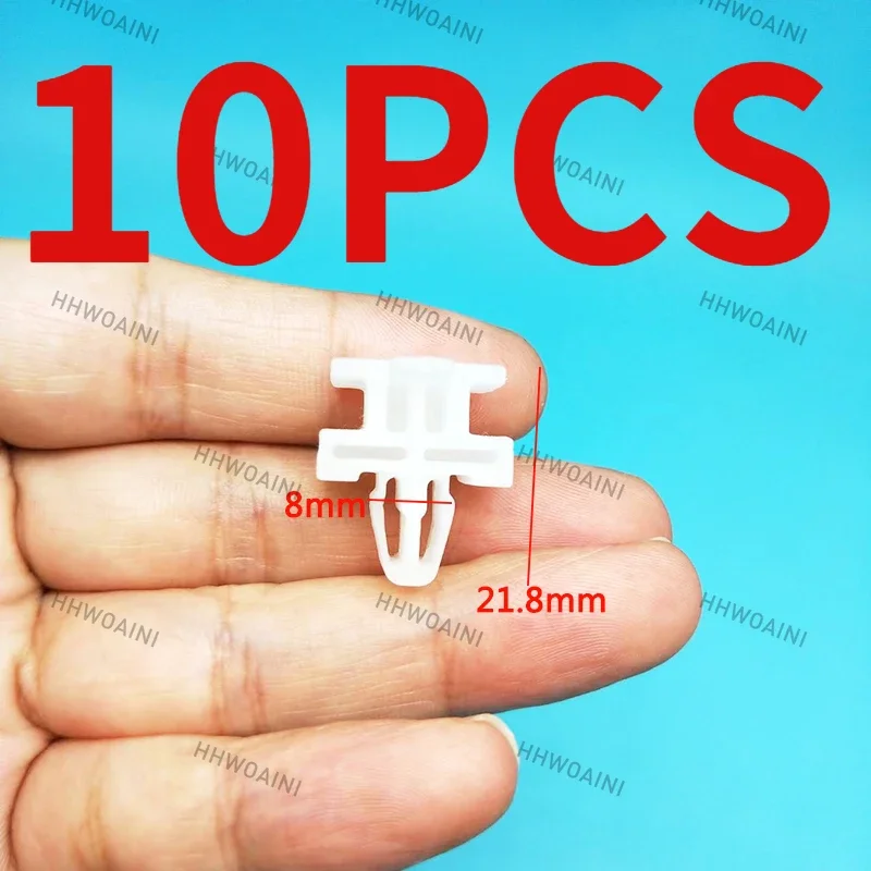 10pcs For GWM FLORID Haval M4 Car AB Column Interior Panel Fixed Plastic Accessories Clip Buckle Rubber Nail