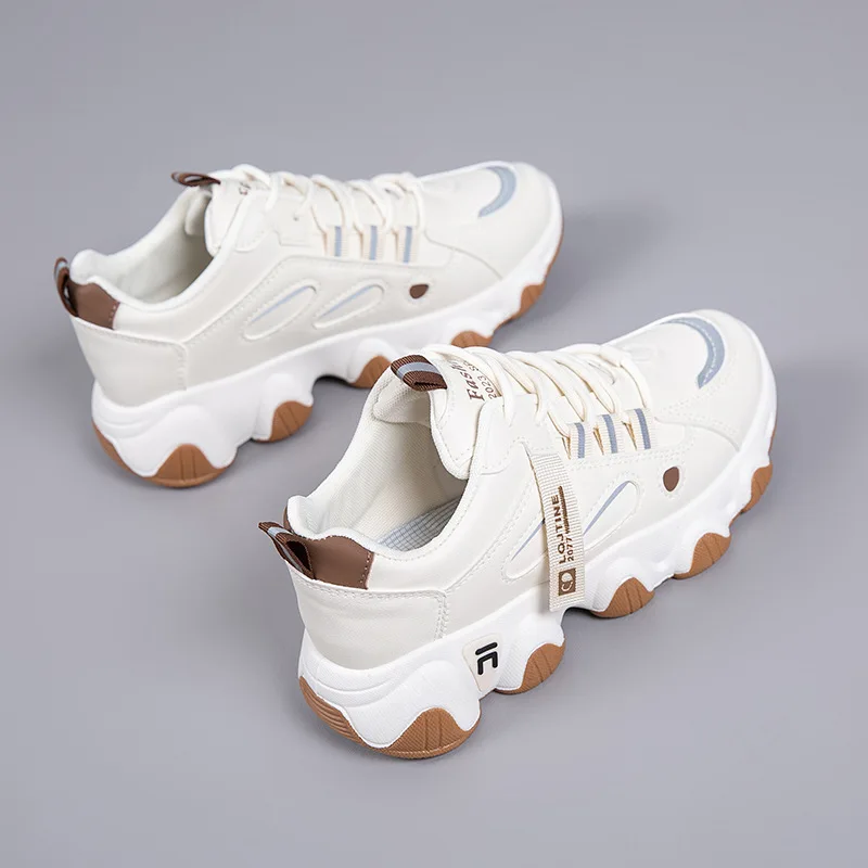 أحذية أبي جديدة لعام 2025 للنساء، أحذية رياضية مريحة ومضادة للانزلاق ومتينة للمشي، أحذية كاجوال عصرية خفيفة الوزن ومتعددة الاستخدامات