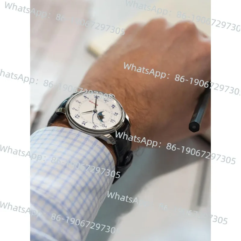 

Original Chinese style watch male mechanical watch automatic Chinese capital Chinese characters moon phase calendar male watch