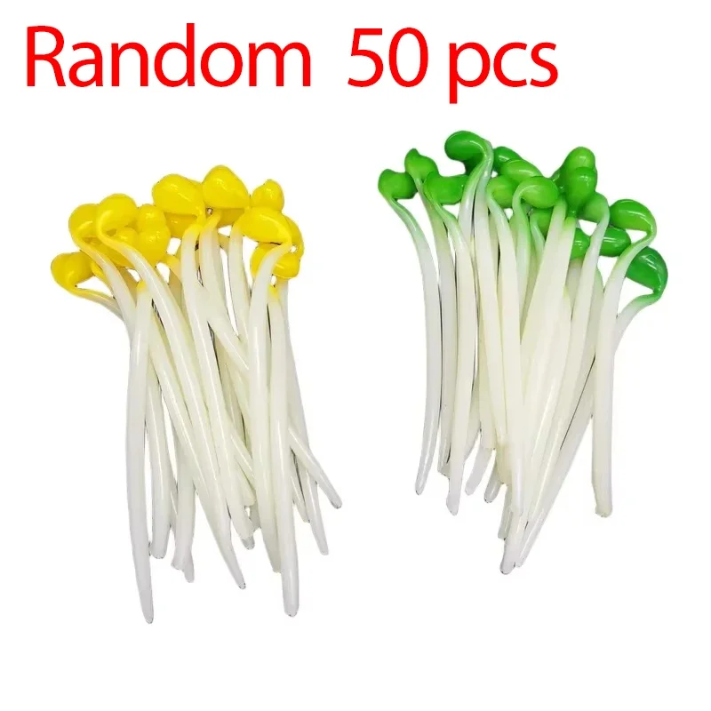 

50 шт., ростков фасоли, растягивание, имитация ростков фасоли, декомпрессионный реквизит, игрушки-непоседа, игрушка для снятия стресса