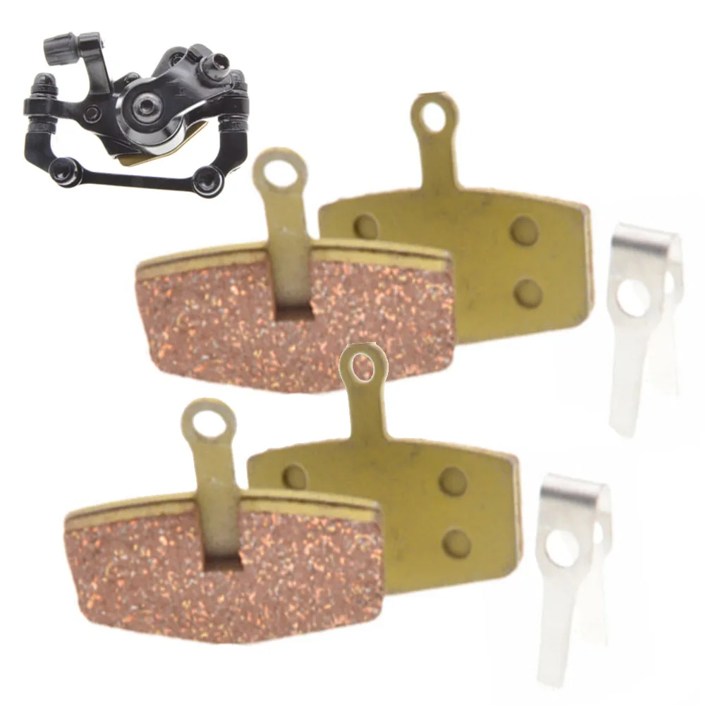 1pair Electric Bicycle Brake Pads Full Metal Disc Brake Pads For E-bike S5 Discs Brakes Pads Replacement Accessories Repair Part
