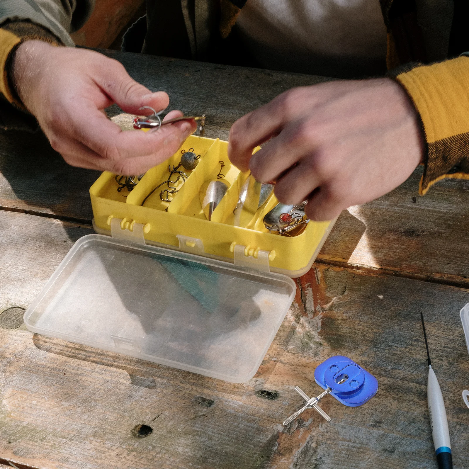 

Aluminium Alloy Fishing Reel Bearing Pin Remover Spool Removal Tool Durable Reel Repair Maintenance Kit Easy Disassembly Tool