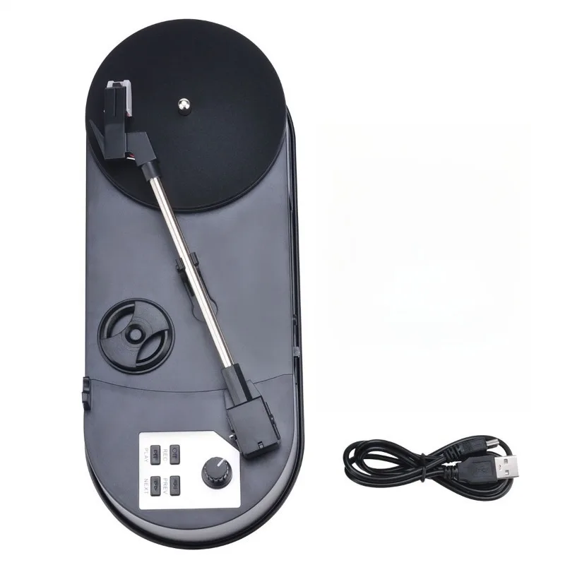 Upgrade Mini Vinyl Turntable Record Player Convert LP To MP3 Directly No Computer Required Portable Audio Recorder