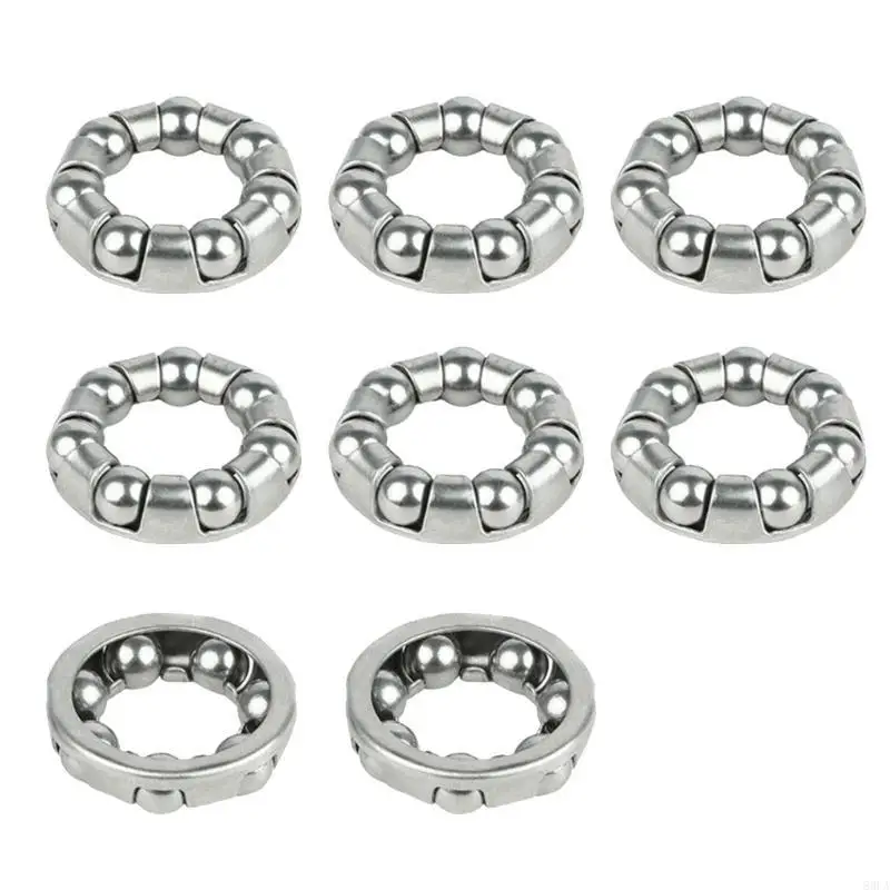

8Pcs Bicycles Balls Bearing Cycling Headset Bearing for Smooth Steering