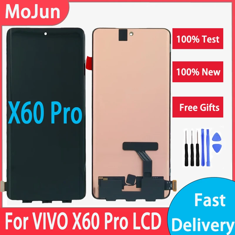 OLED Display For VIVO X60 Pro OLED Display Touch Screen Digitizer Assembly For VIVO X60 Pro OLED Screen Replacement