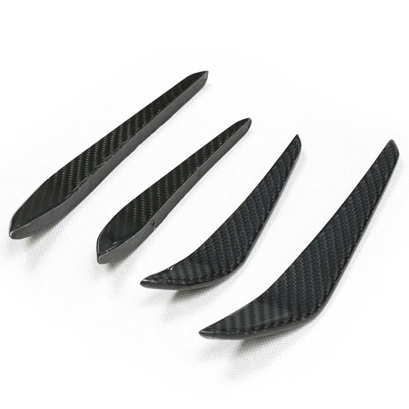 Dry Carbon Surrounded Carbon Fiber Front Bar Wind Kit