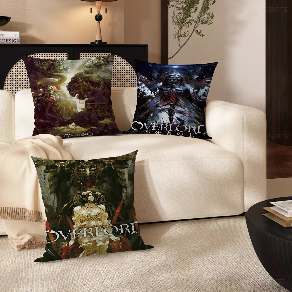 Anime Overlord IV Personalized Pillow Dust Cover Bedroom Kids Party Decoration Pillowcase Birthday Children Gift