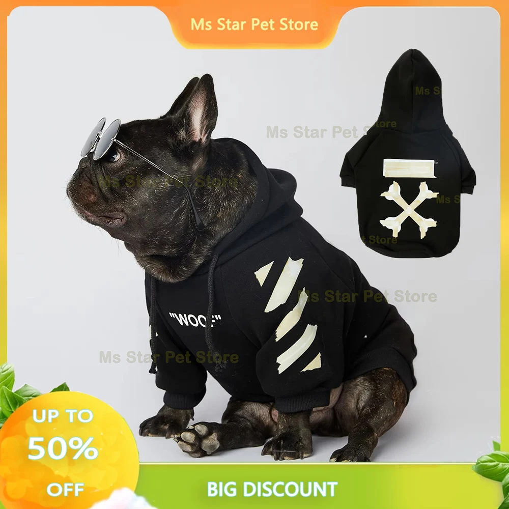 

2024 Spring and autumn Dog Clothing Pet Sweaters Coats For Warmth Suitable For Small Dogs Medium-Sized Puppy Large French bulld