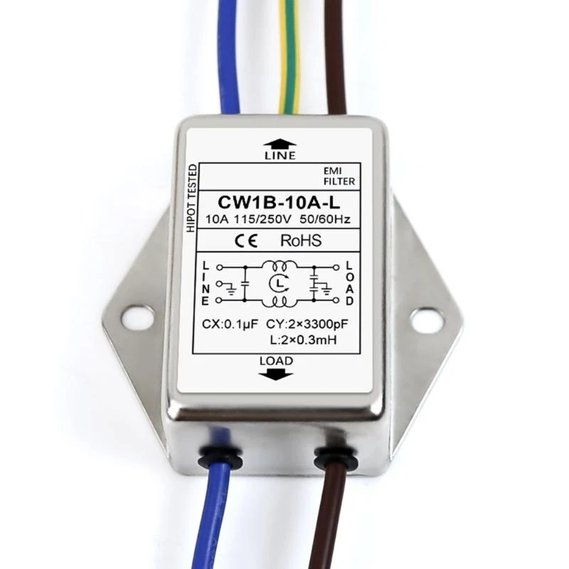 

652F Practical Filters Single Phase 250V Designs To Reduce Electromagnetic Interferences In Various Electrical Applications